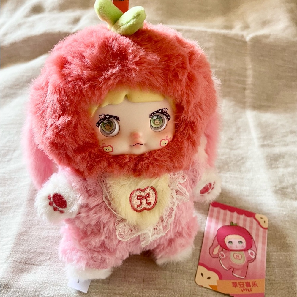 Nommi Apple Interesting Fruits Series Plush Pendant